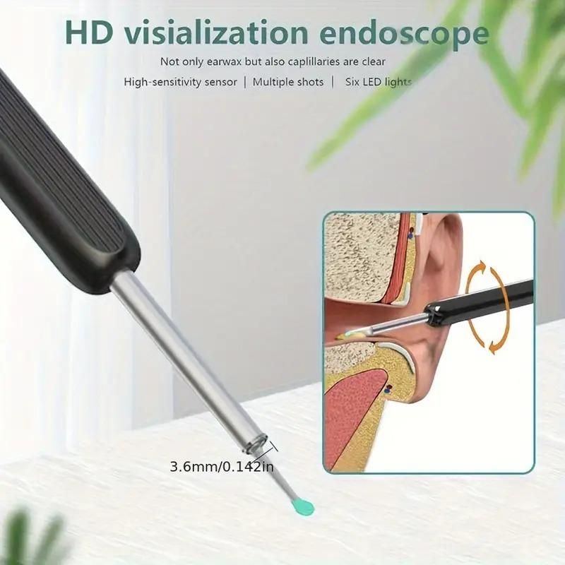 Premium Smart Video Ear Wax Cleaner™ –- Safe & Painless Ear Care with HD Camera