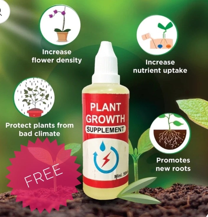 Buy Varieties of Flower Seeds (Pack of 100) + Get FREE Plant Growth Supplement