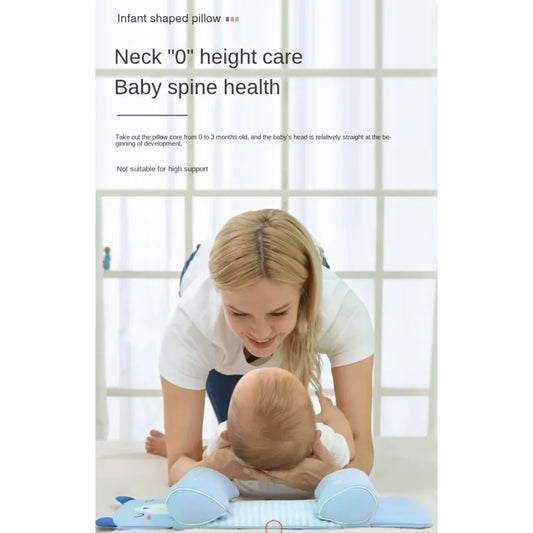 Zero hight care baby support Pillow with Side Support – Baby Head Shaping Pillow